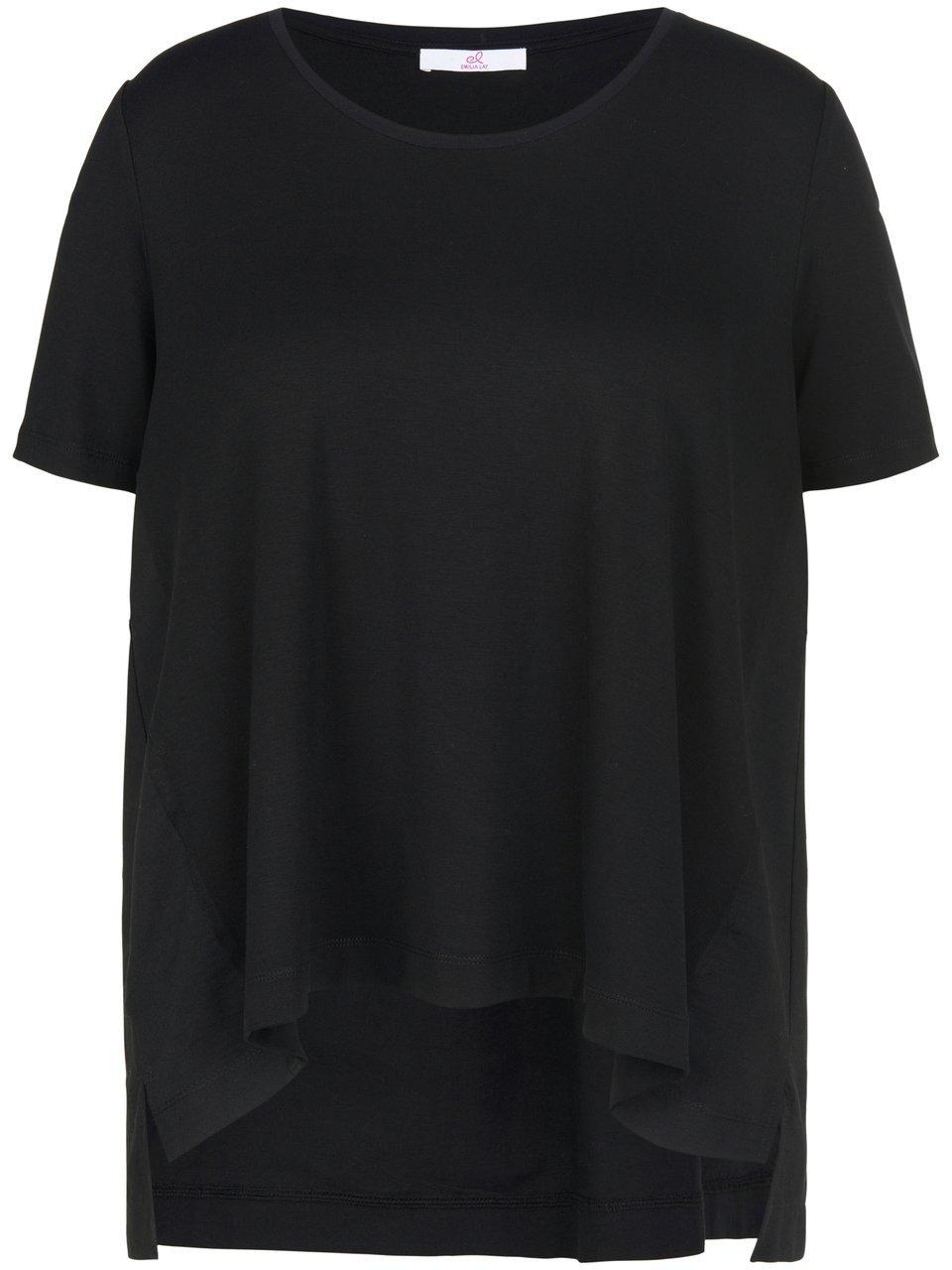 Rundhals-Shirt 1/2-Arm Emilia Lay schwarz günstig online kaufen