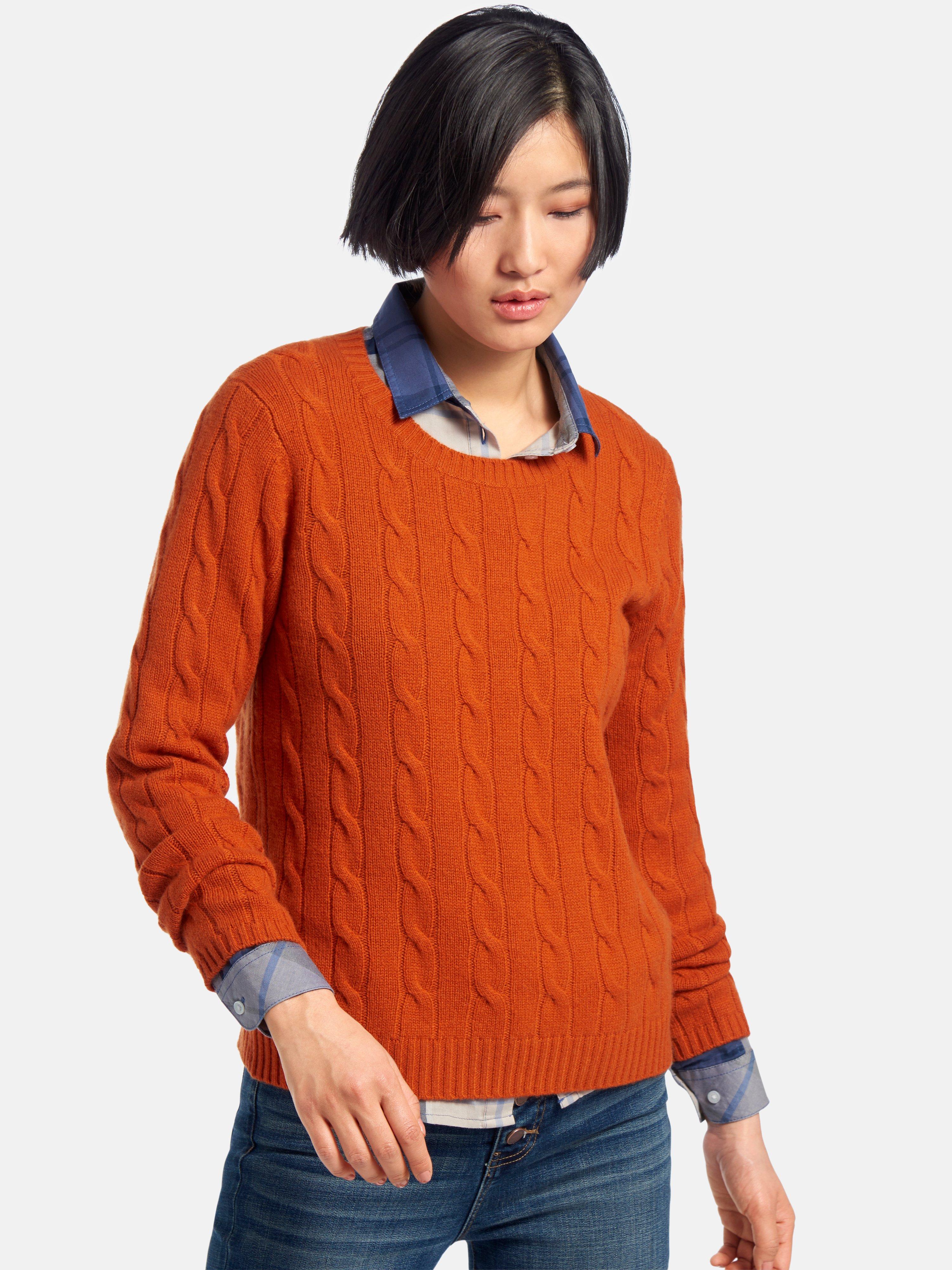Peter Hahn Cashmere - Rundhals-Pullover