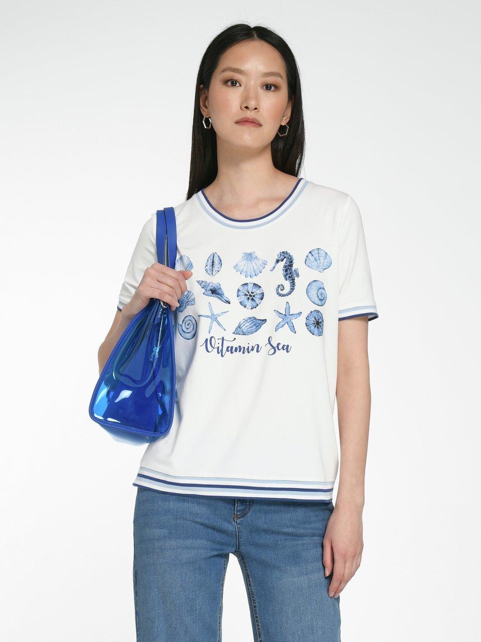 Peter Hahn - Shirt met ronde hals en korte mouwen