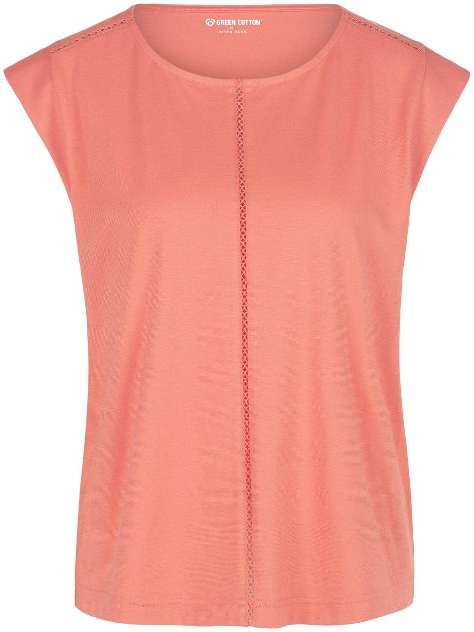 Rundhals-Shirt Anne Sofie Green Cotton rot günstig online kaufen