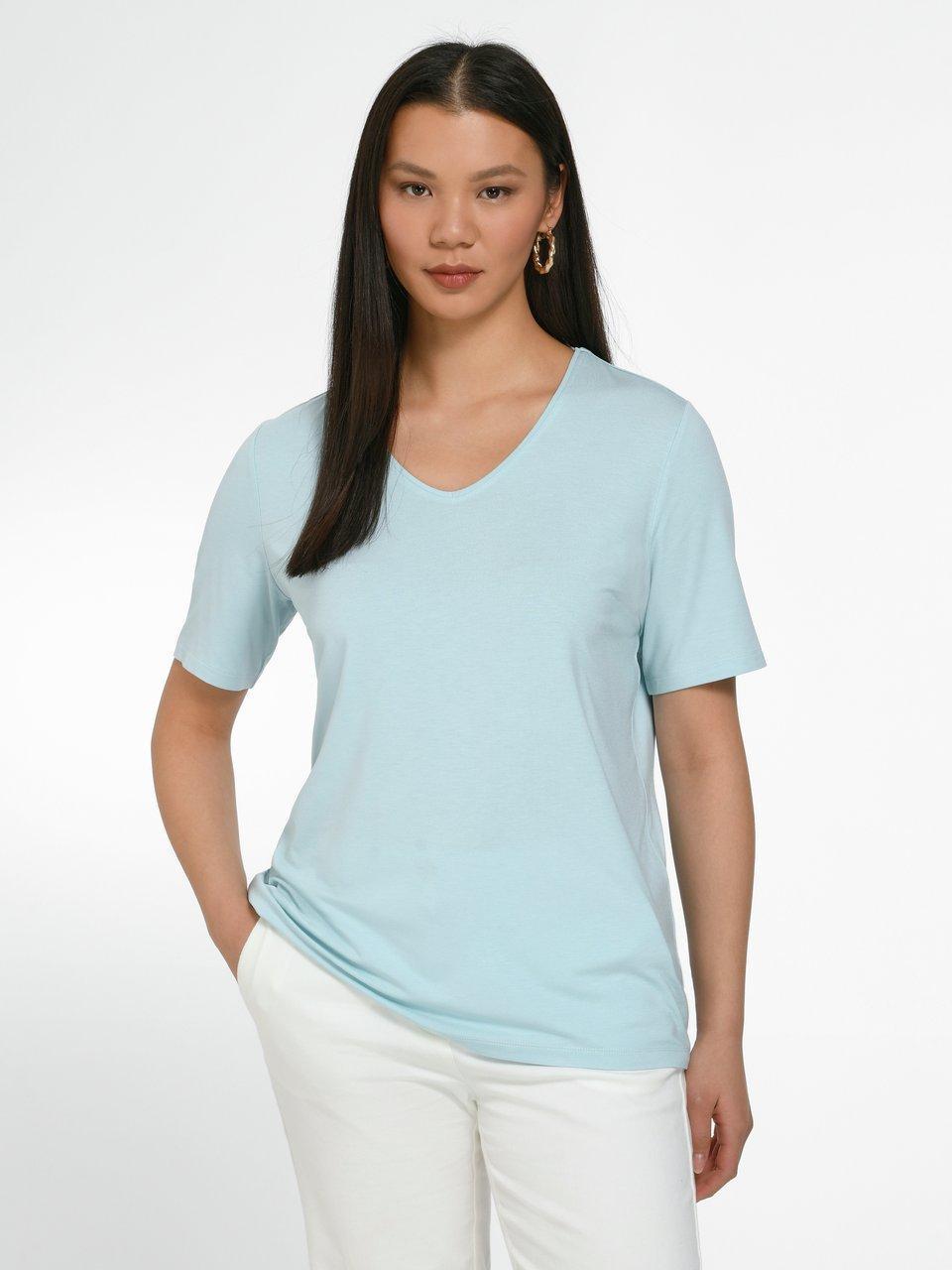 Anna Aura - Shirt met korte mou­wen en V-hals
