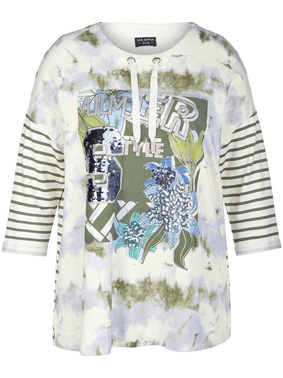 Sweatshirt 3/4-mouwen Van Via Appia Due multicolour