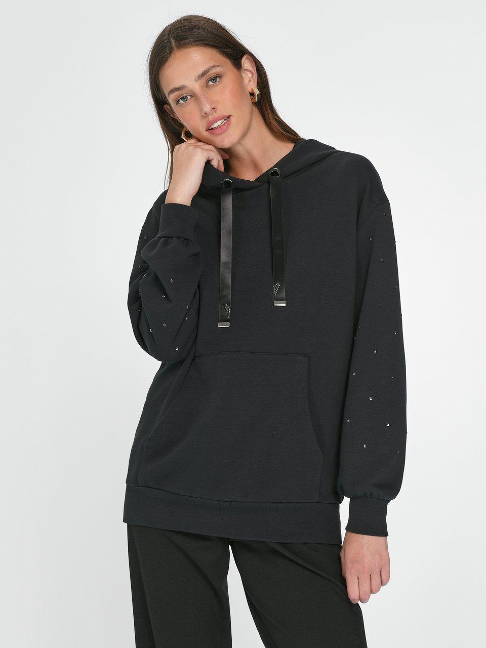 Pullover & Sweatshirts Homme | Sweat-shirt oversize à capuche Noir |  Desigual