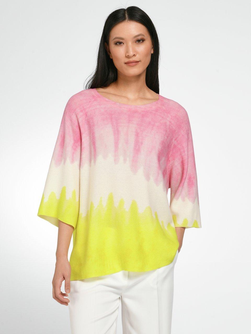 Sem per Lei - Strikbluse med rund hals