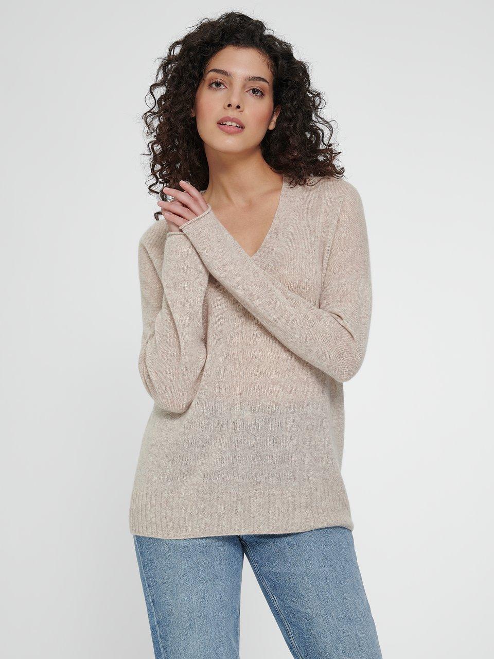 include - V-Pullover aus 100% Kaschmir