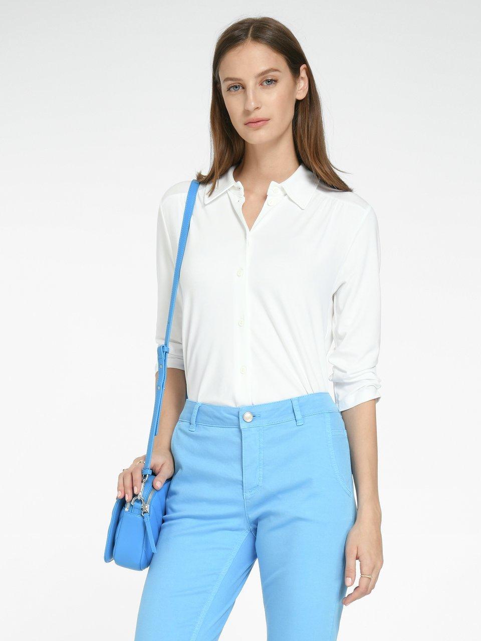 Peter Hahn - Jersey blouse met 3/4-mouwen