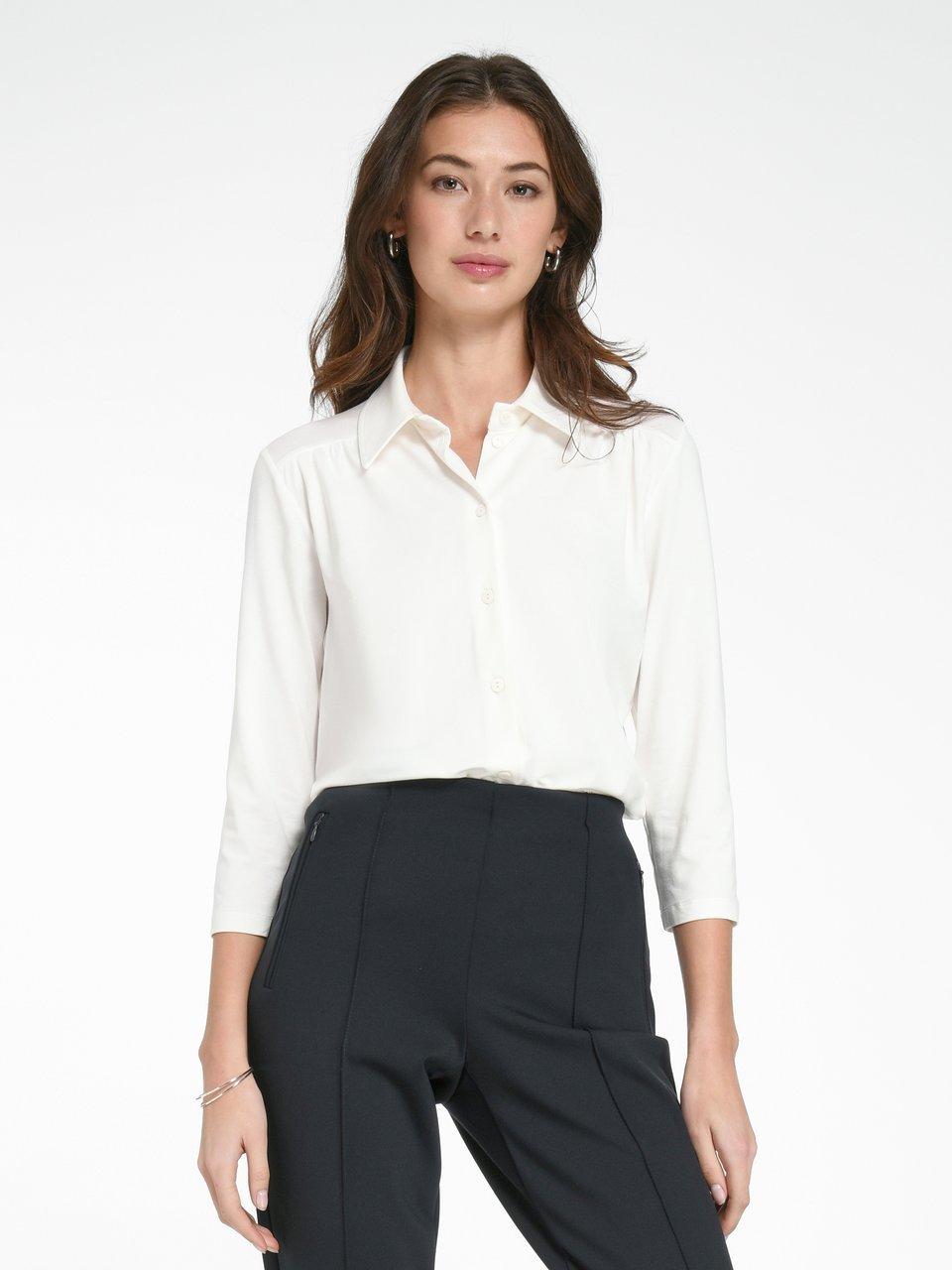 Peter Hahn - Jersey blouse met 3/4-mouwen