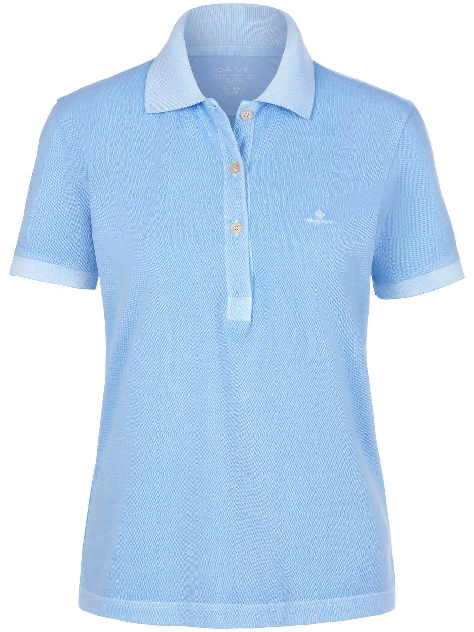 Poloshirt 100% katoen Van GANT blauw