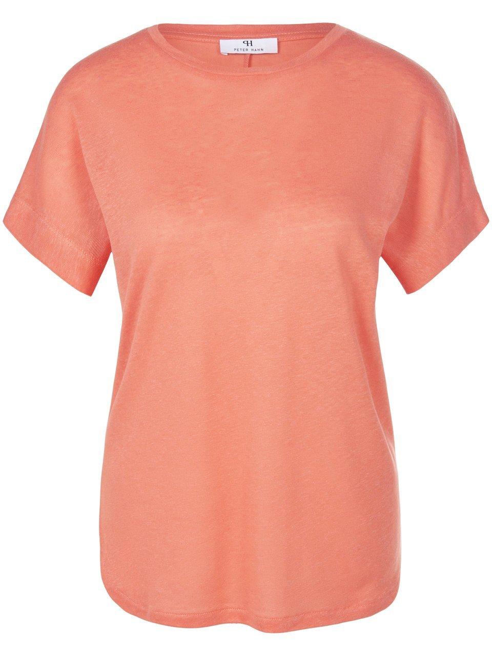 Peter Hahn Shirt ronde hals en verbrede schouders Van  oranje