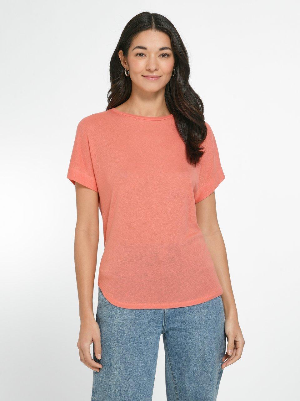 Peter Hahn - Rundhals-Shirt - Papaya