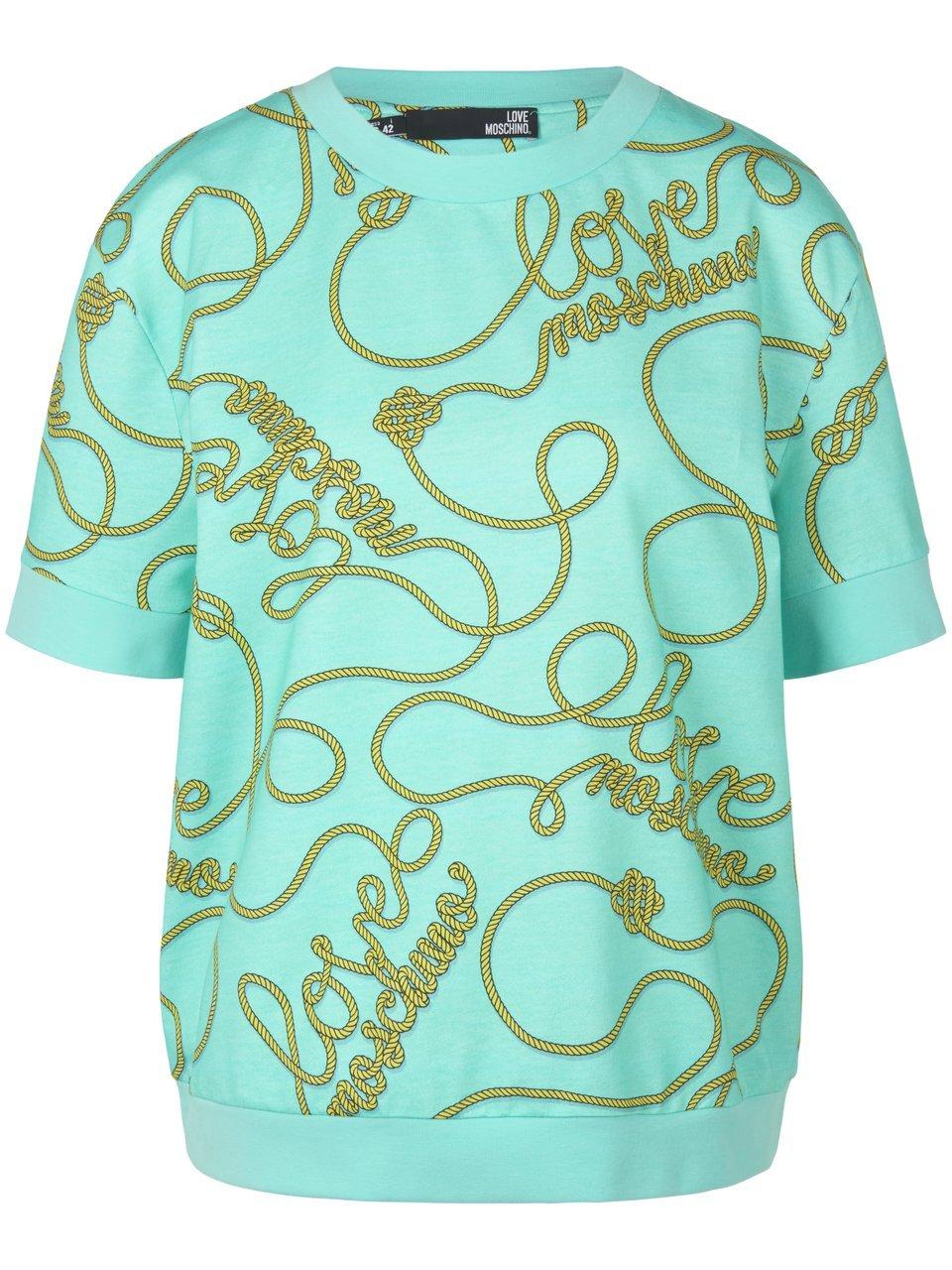 Sweatshirt Van Love Moschino turquoise