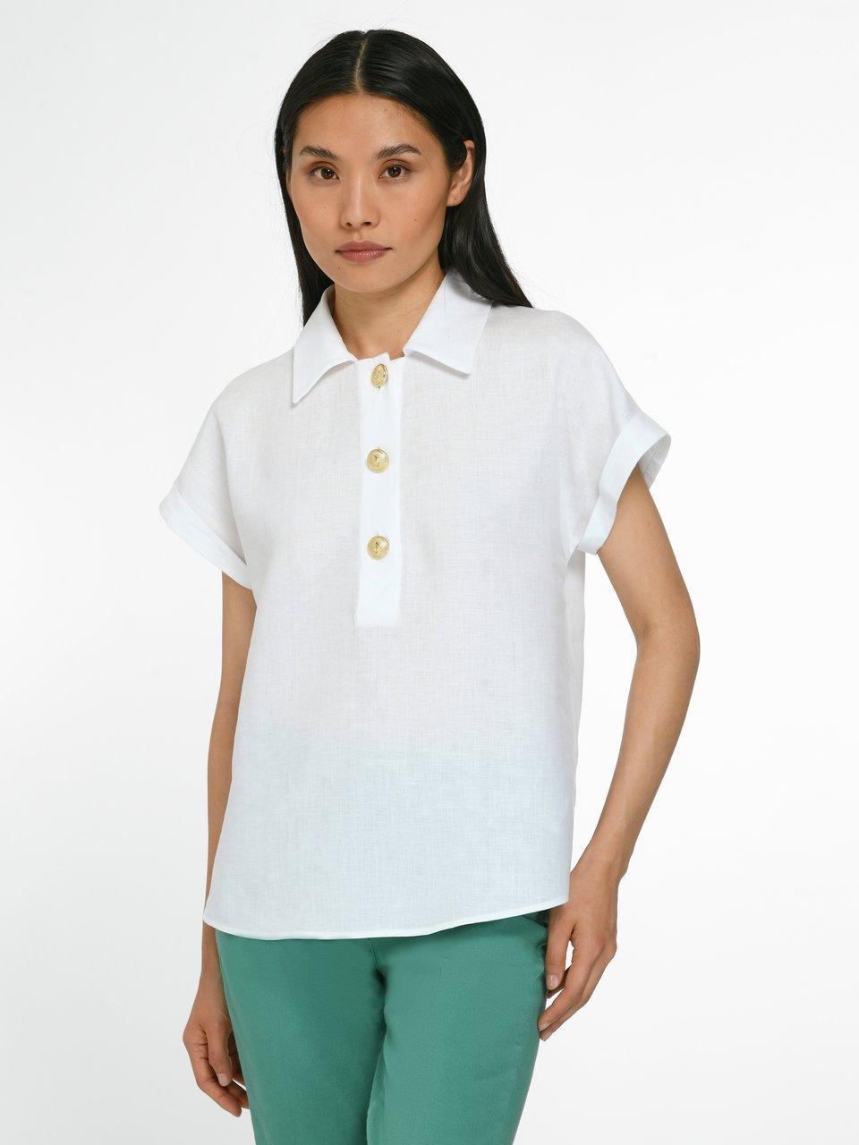 Dames poloshirt wit hot sale