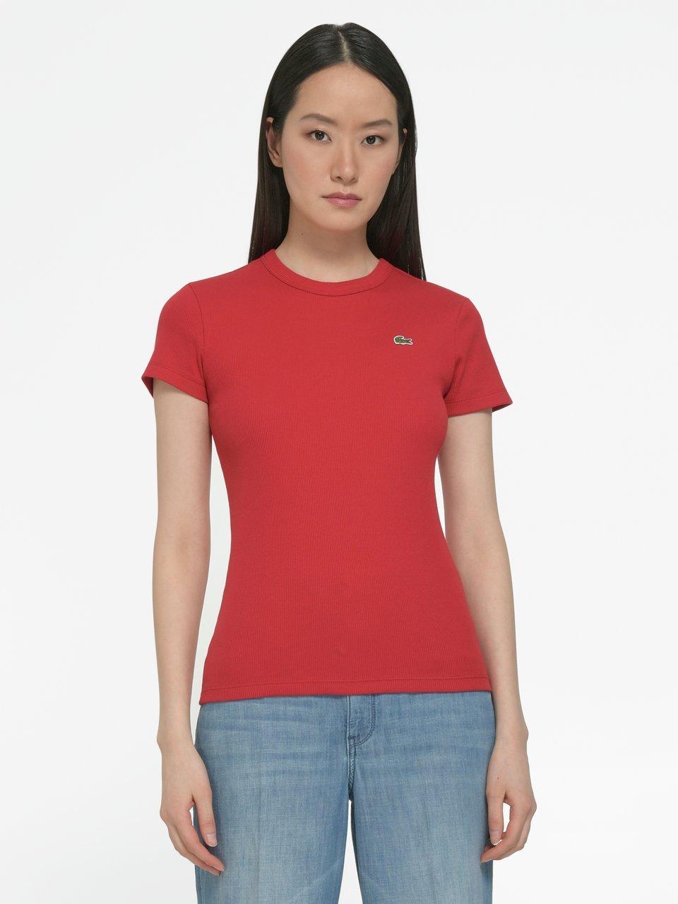 T shirt lacoste outlet femme rouge