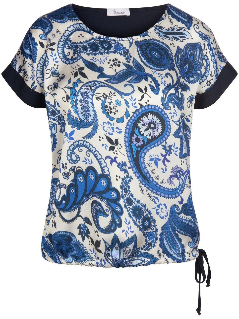 Shirt ornamentprint Van Princess goes Hollywood blauw