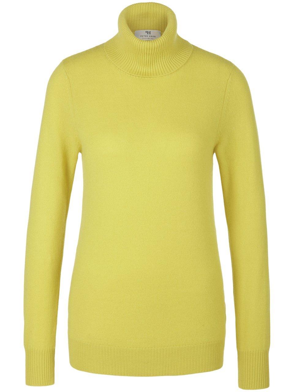 Rollkragen-Pullover aus 100% Premium-Kaschmir Peter Hahn Cashmere grün günstig online kaufen