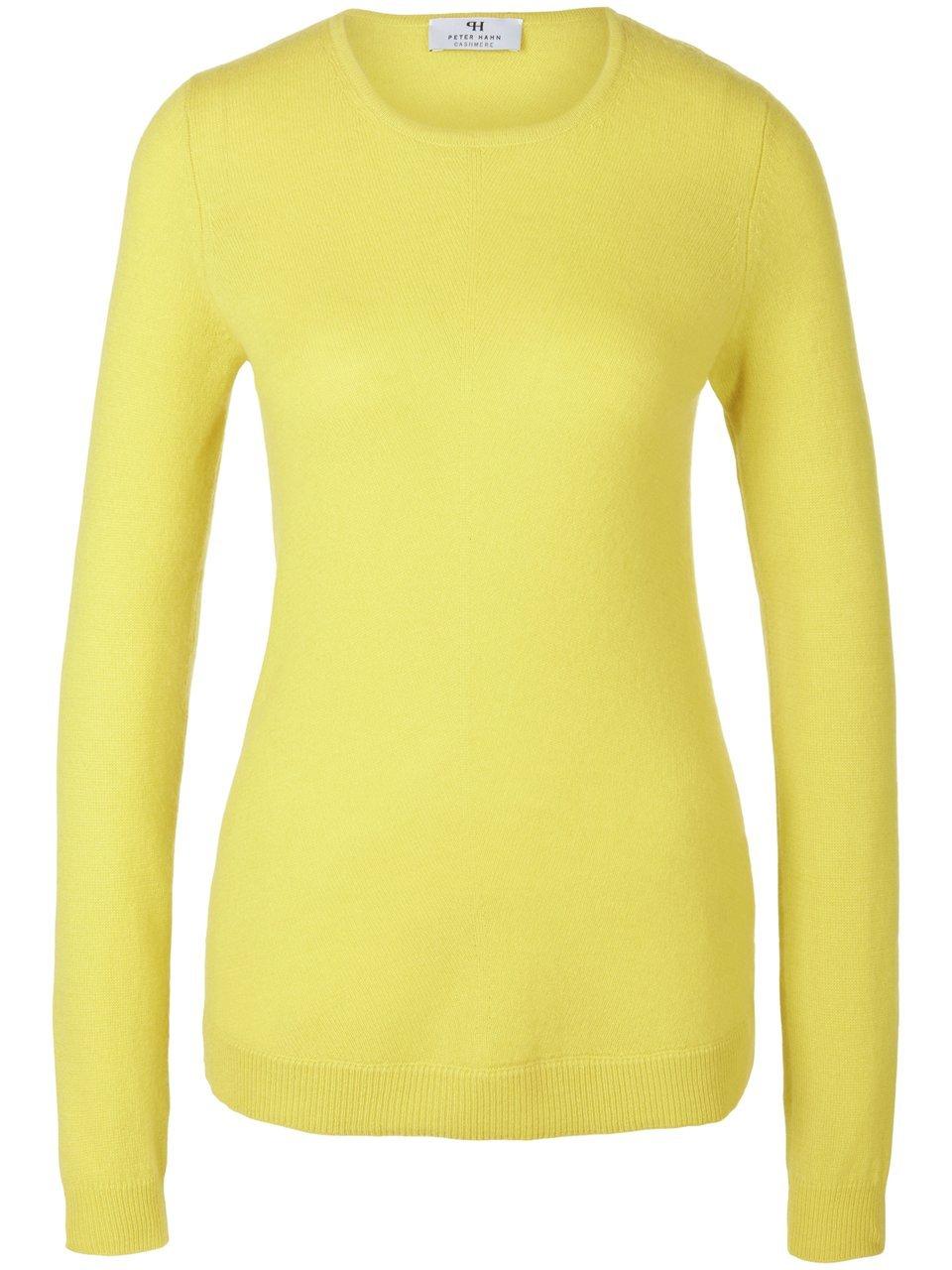 Rundhals-Pullover aus 100% Premium-Kaschmir Peter Hahn Cashmere grün günstig online kaufen