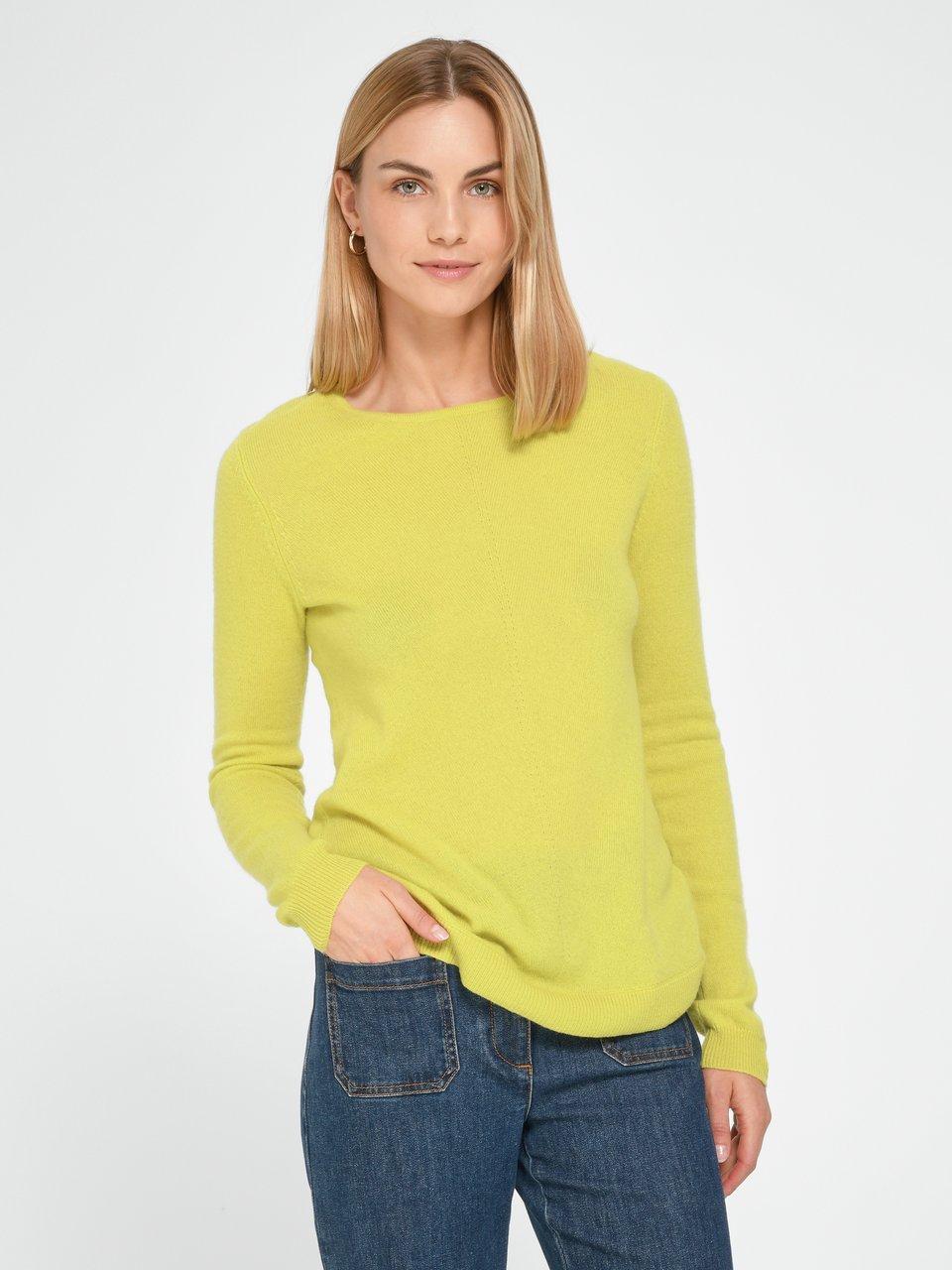 Peter Hahn Cashmere - Rundhals-Pullover aus 100% Premium-Kaschmir