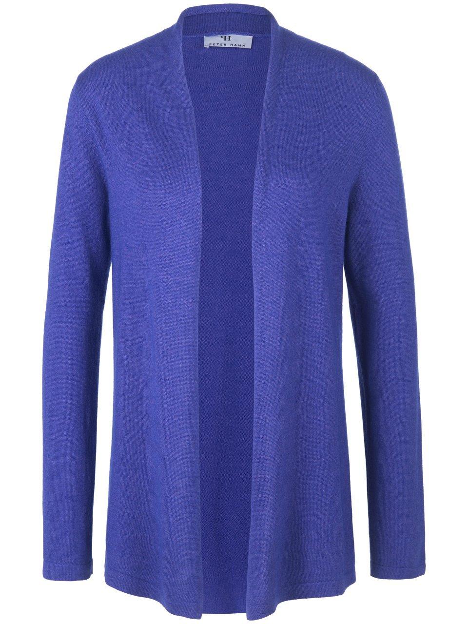 Strickjacke Modell Caro Peter Hahn Seide/Kaschmir lila günstig online kaufen