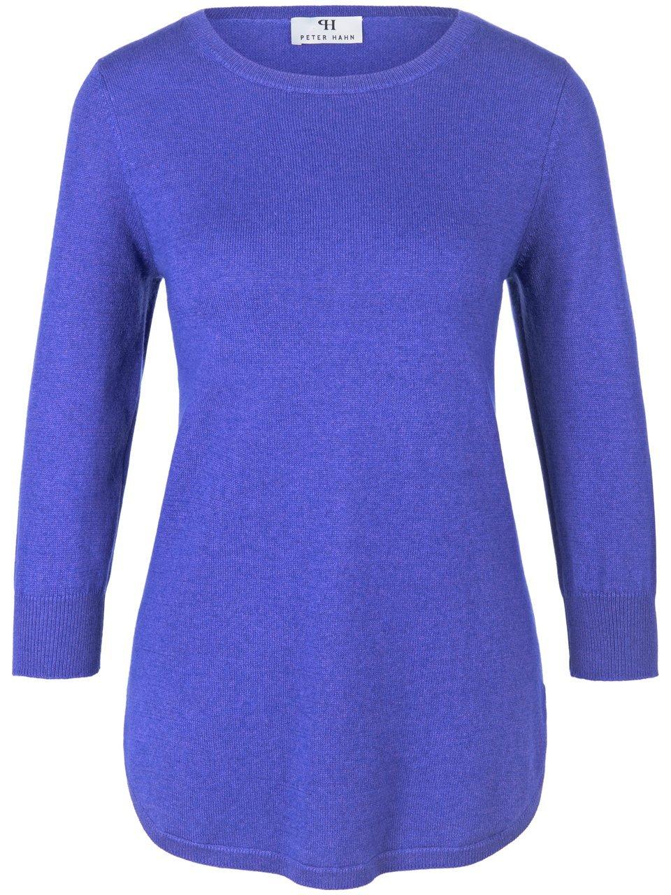 Rundhals-Pullover aus Seide und Kaschmir Peter Hahn Seide/Kaschmir lila günstig online kaufen