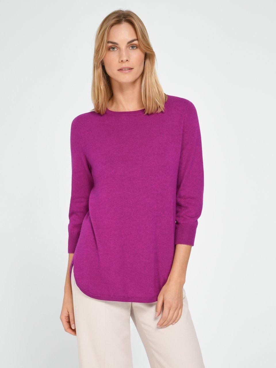 Peter Hahn Seide/Kaschmir - Rundhals-Pullover aus Seide und Kaschmir