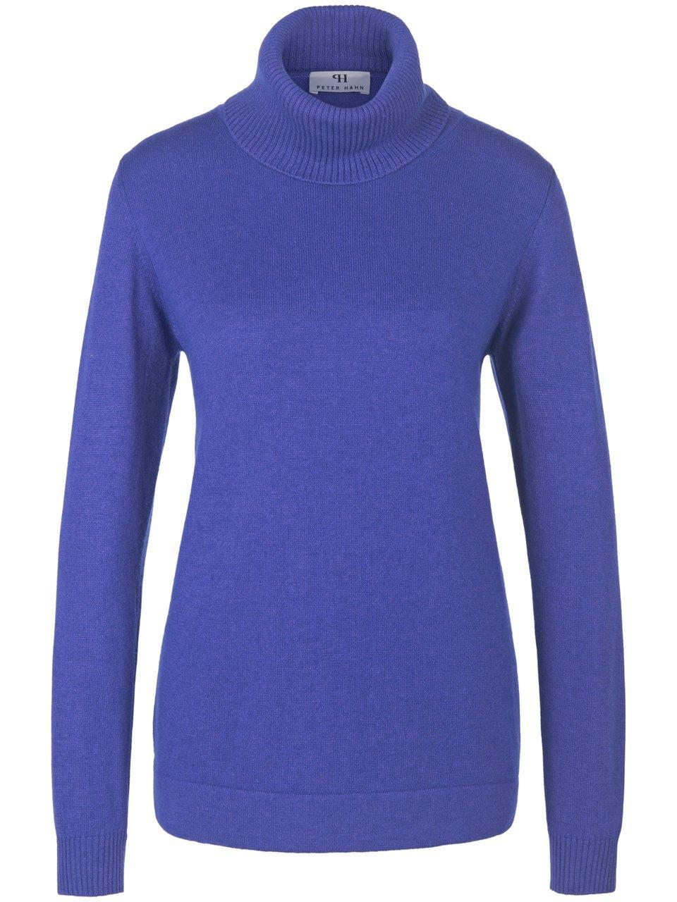 Rollkragen-Pullover Modell Tamara Peter Hahn Seide/Kaschmir lila günstig online kaufen