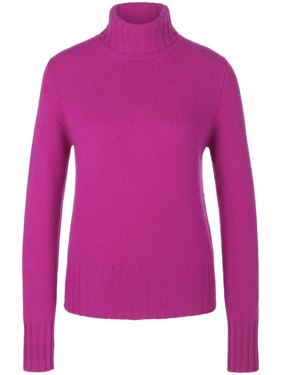 Coltrui 100% kasjmier model Bernadette Van Peter Hahn Cashmere pink