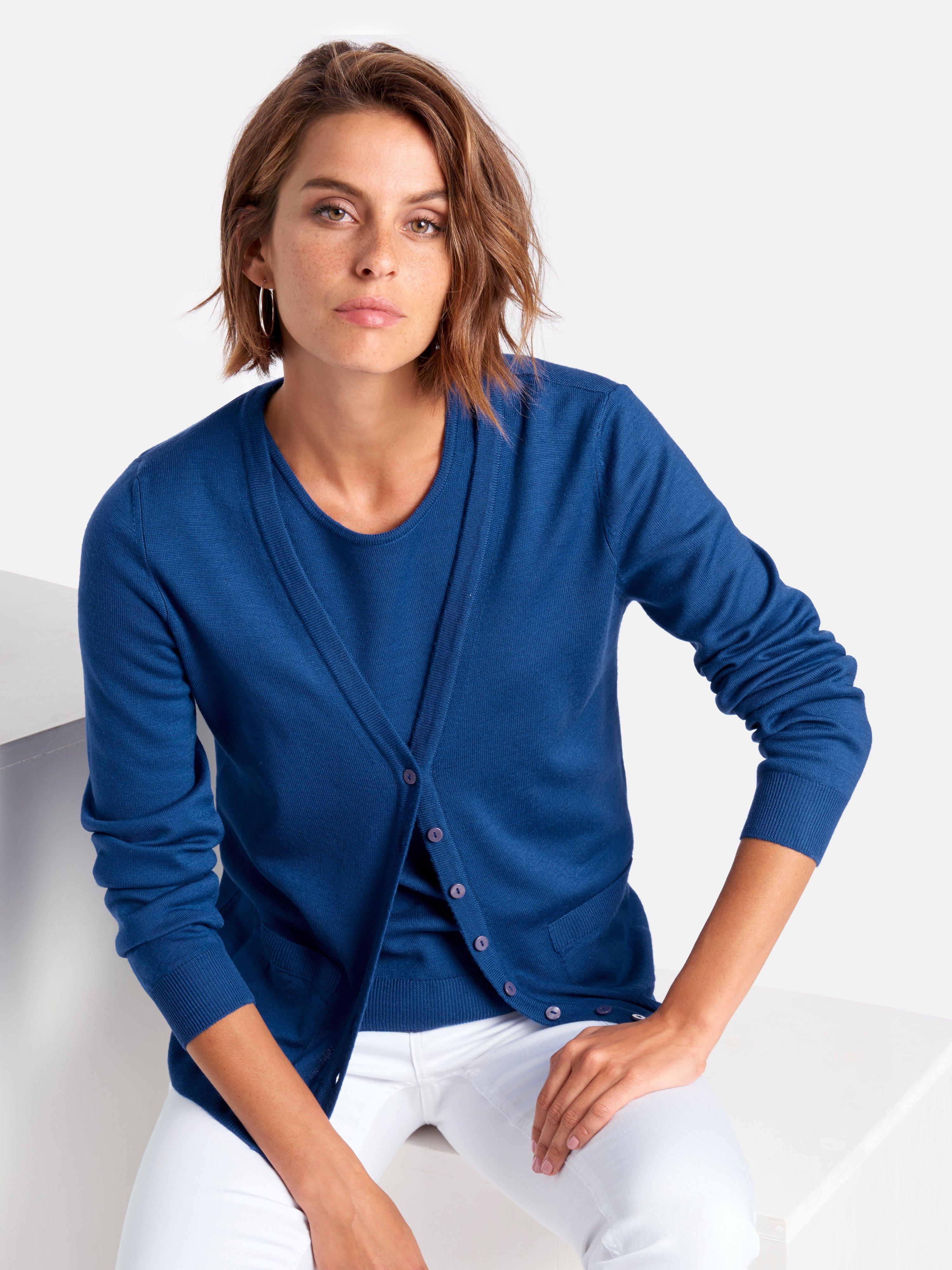 Peter Hahn - Twinset aus 100% Schurwolle-Pure Tasmanian Wool