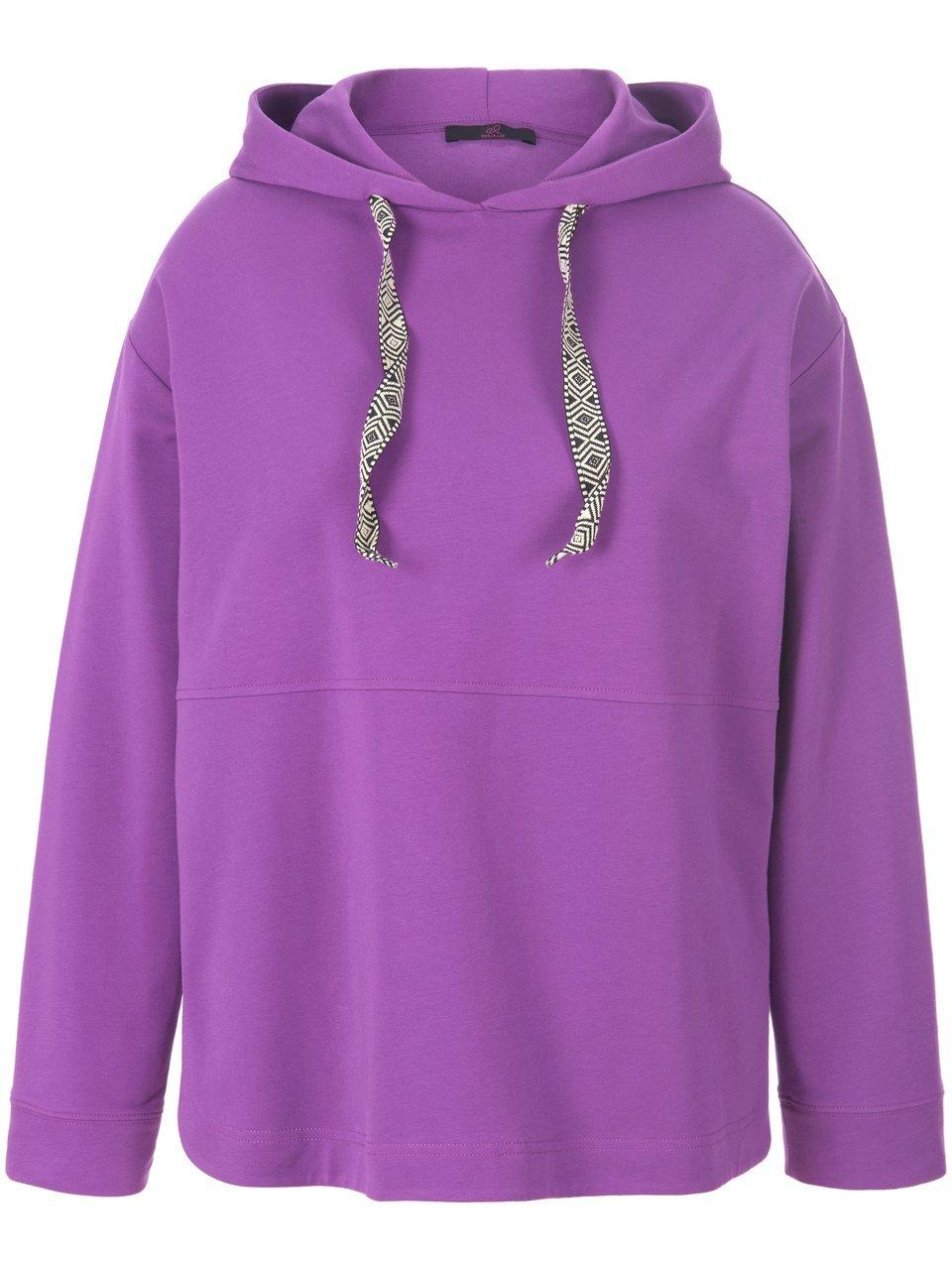 Sweatshirt capuchon Van Emilia Lay paars