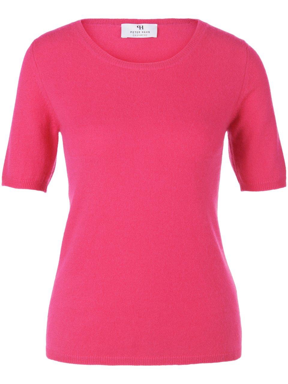 Trui model Rieke 100% kasjmier Van Peter Hahn Cashmere pink