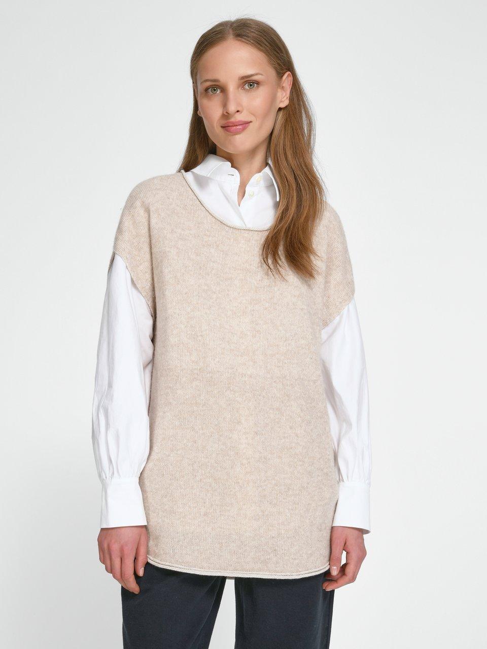 Peter Hahn - Slip-over met verbrede schouders