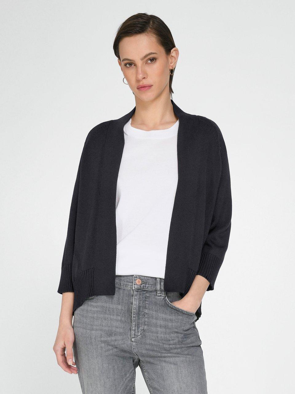 Peter Hahn - Strickjacke mit 3/4-Arm aus 100% SUPIMA®-Baumwolle