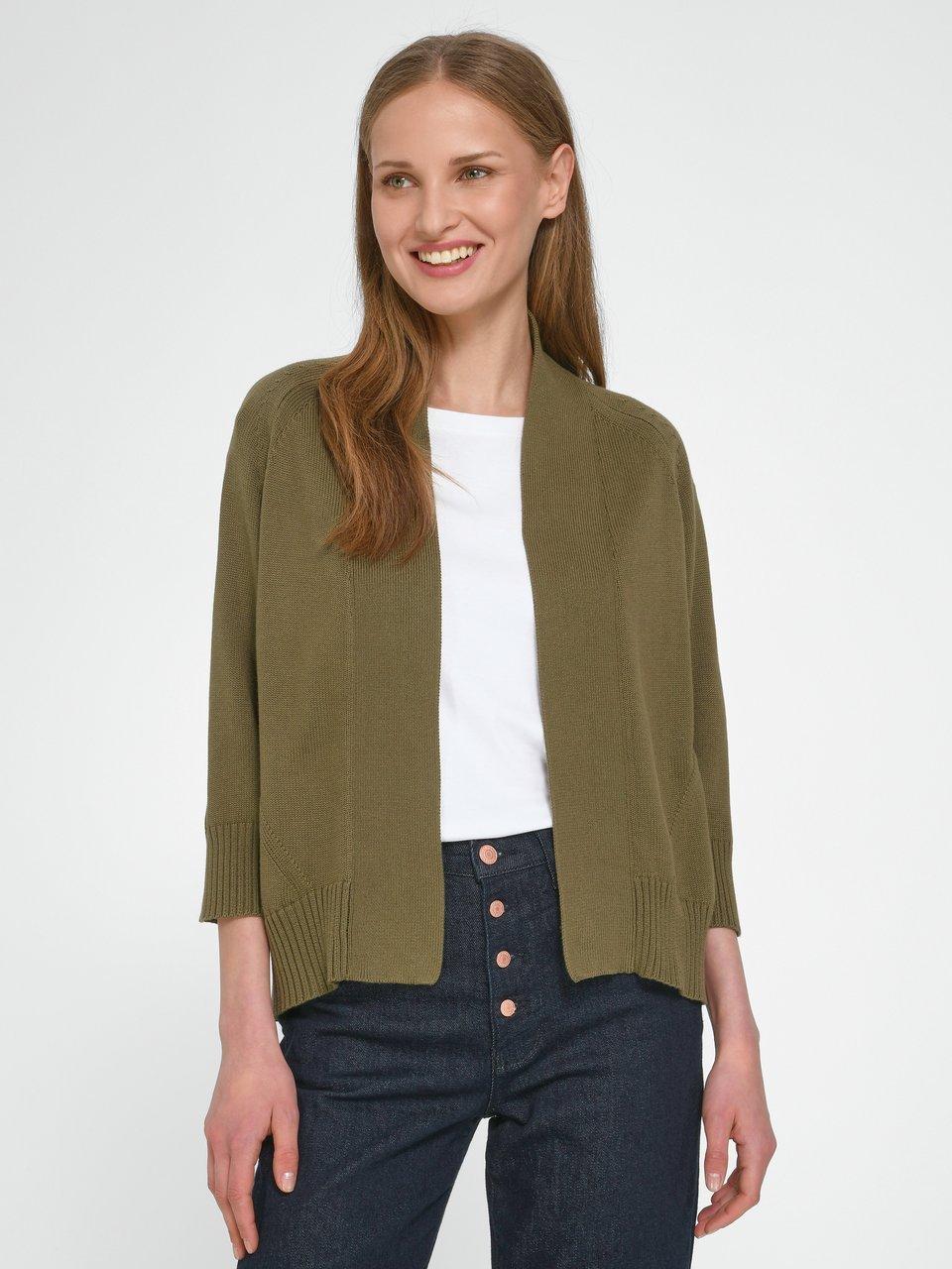 Peter Hahn - Strickjacke mit 3/4-Arm aus 100% SUPIMA®-Baumwolle