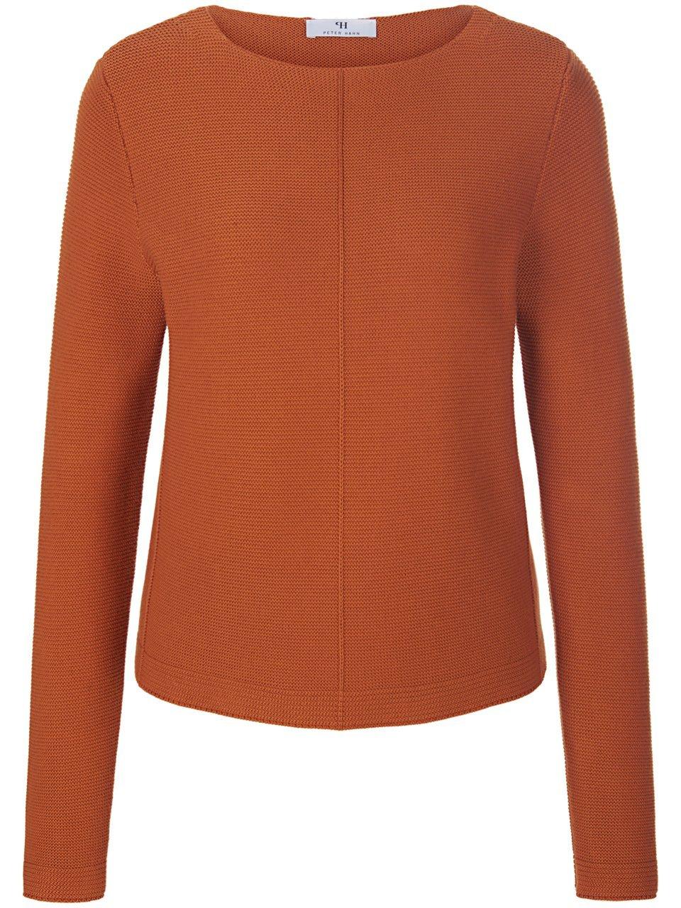 Pullover aus 100% SUPIMA®-­Baumwolle Peter Hahn braun günstig online kaufen