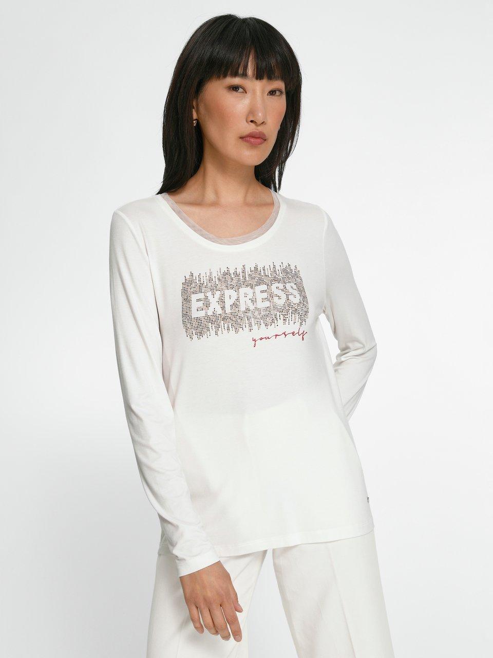 BASLER - Shirt met ronde hals en lange mouwen