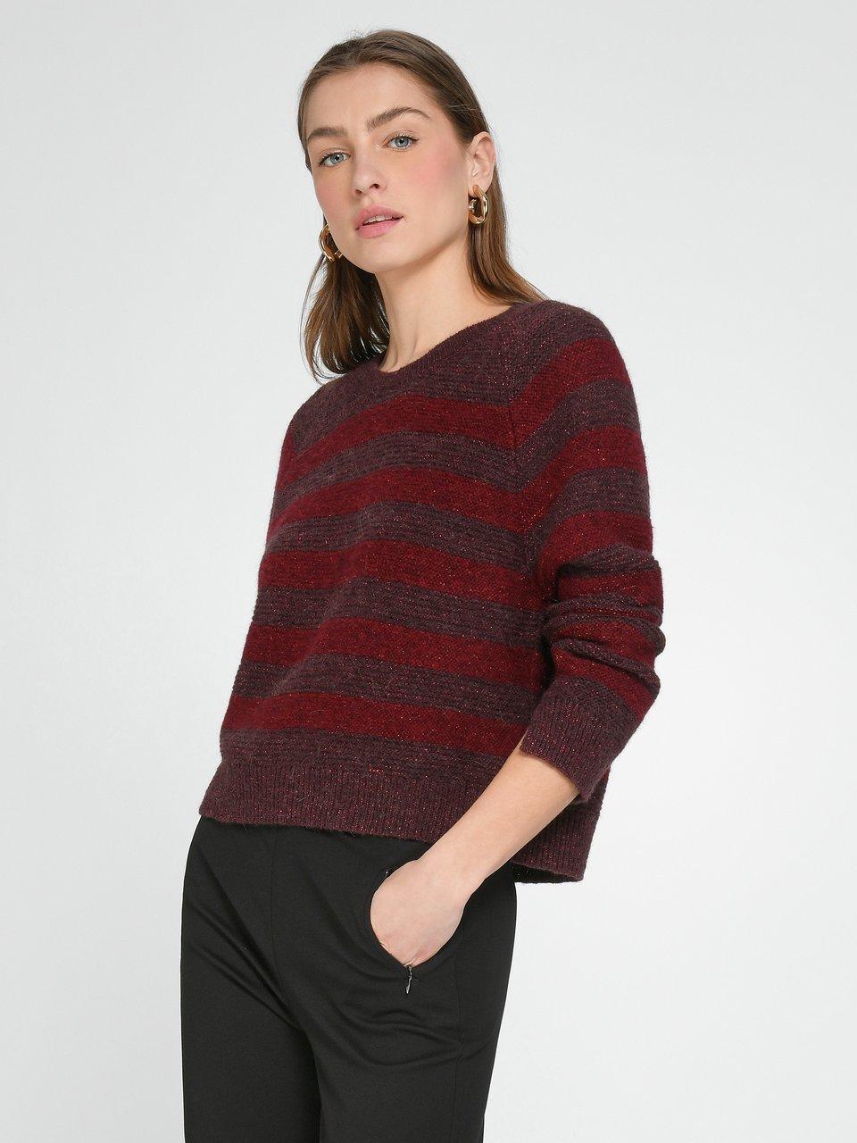 tRUE STANDARD - Trui met ronde hals en lange raglanmouwen