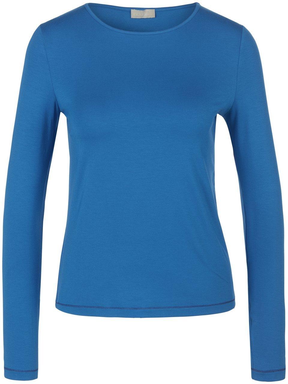 Shirt ronde hals en lange mouwen Van include blauw