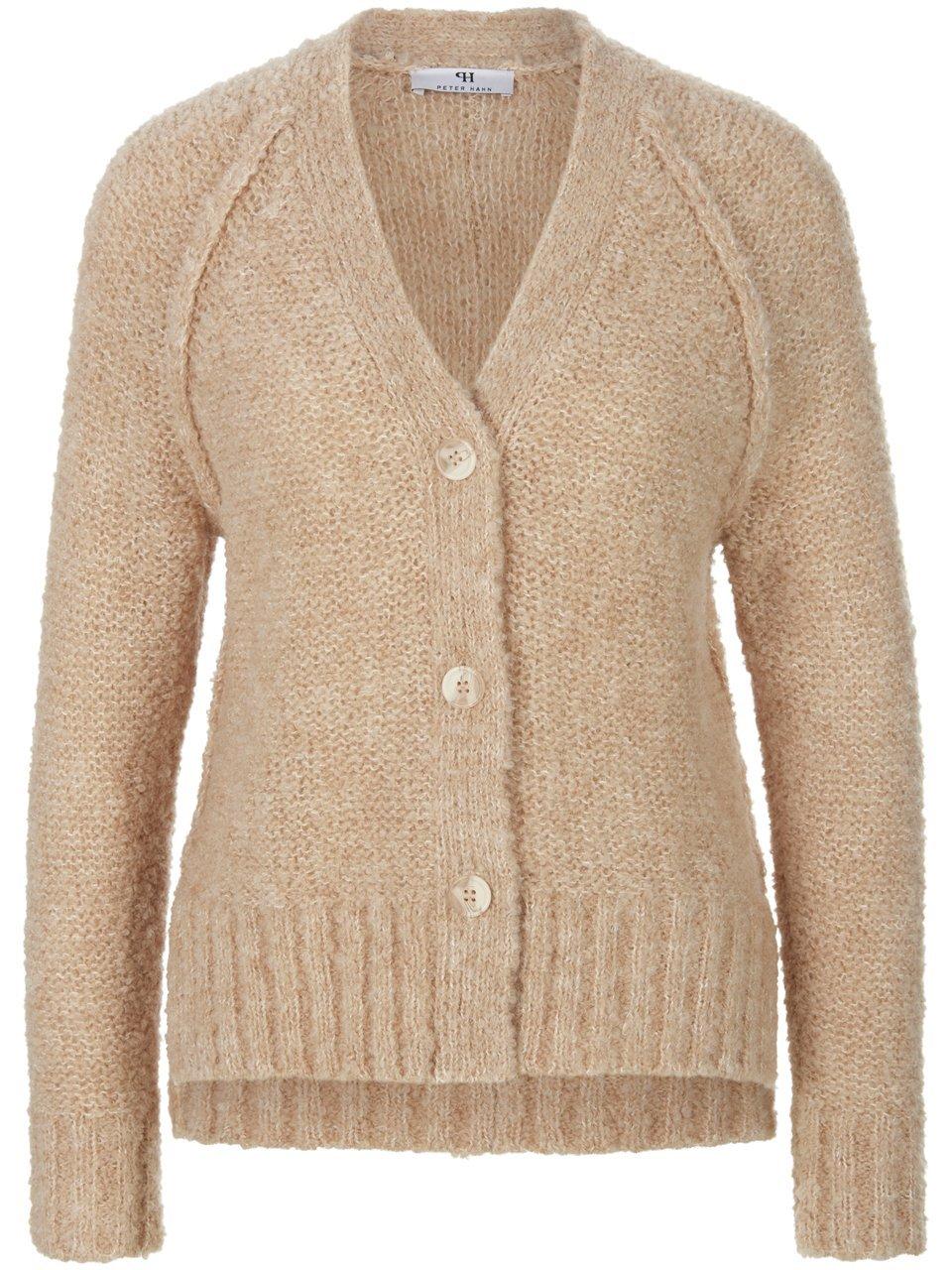 Vest lange raglanmouwen Van Peter Hahn beige