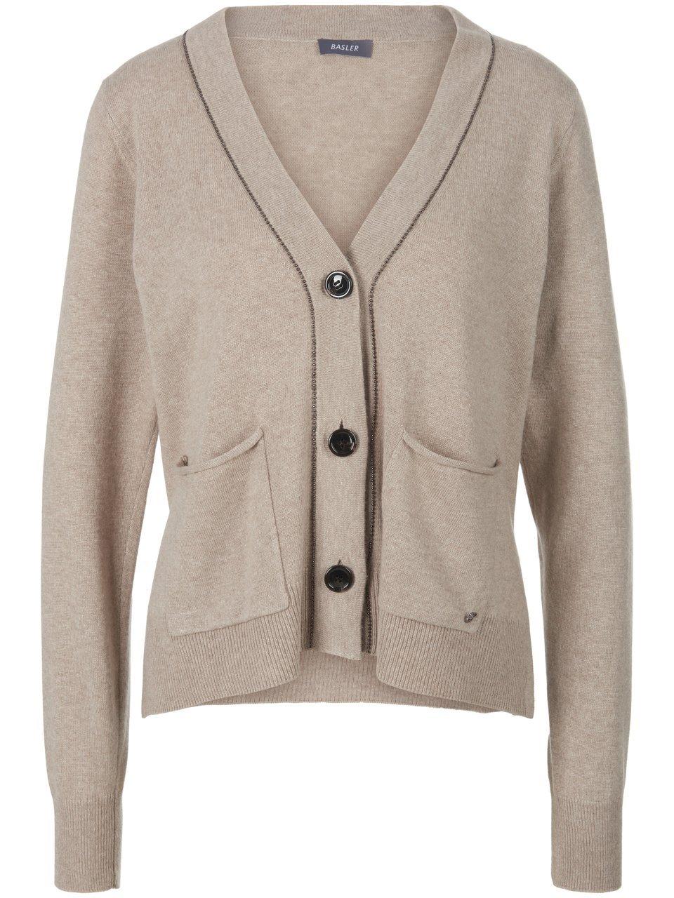 Vest lange mouwen Van BASLER beige