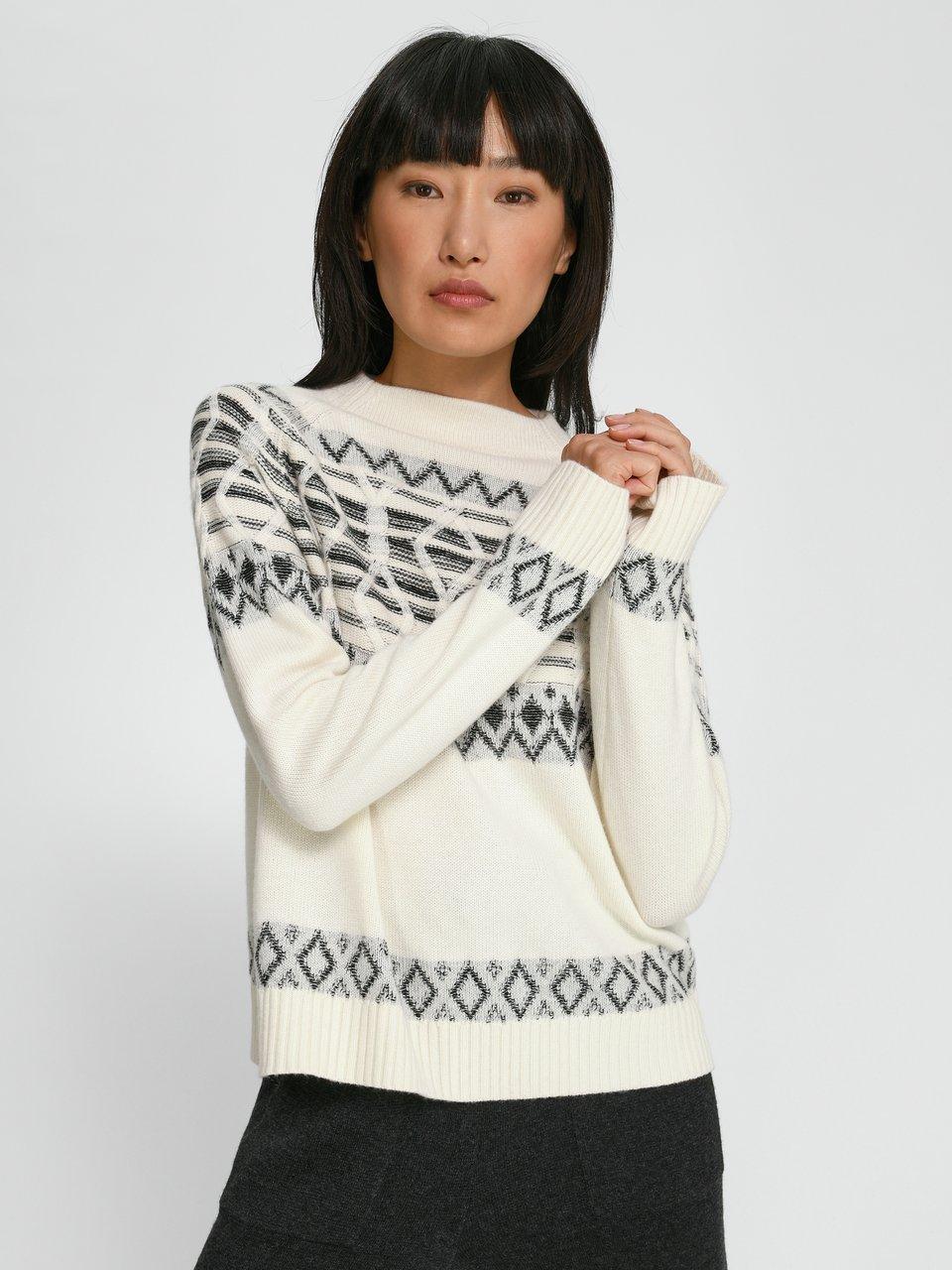 BASLER - Strickpullover in A-Form