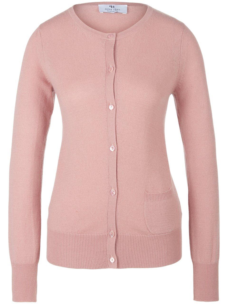 Vest 100% kasjmier, Topkwaliteit Van Peter Hahn Cashmere roze