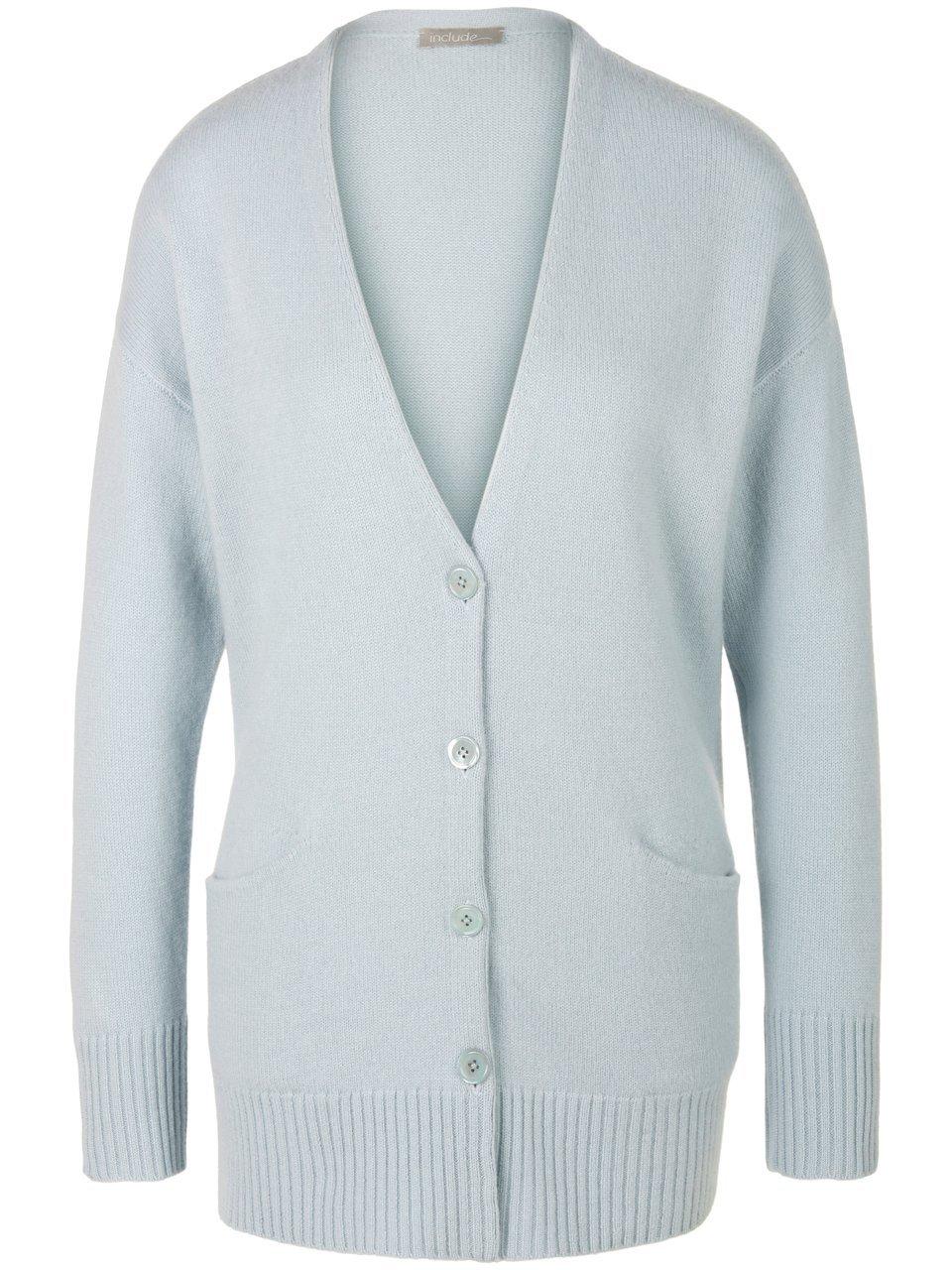 Strickjacke include blau günstig online kaufen