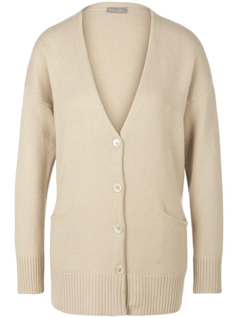 Strickjacke include beige günstig online kaufen