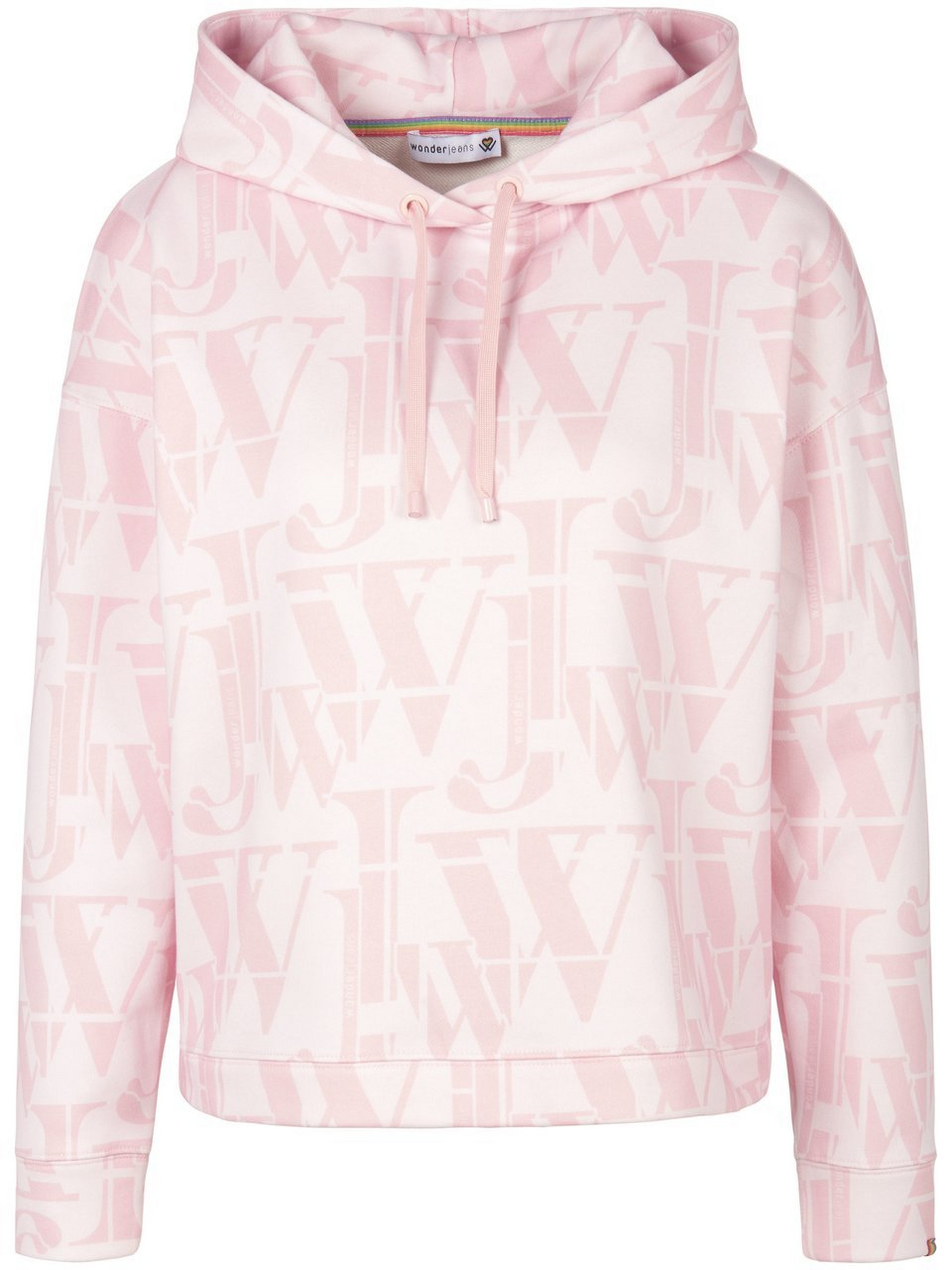 Sweatshirt 100% katoen Van WONDERJEANS roze