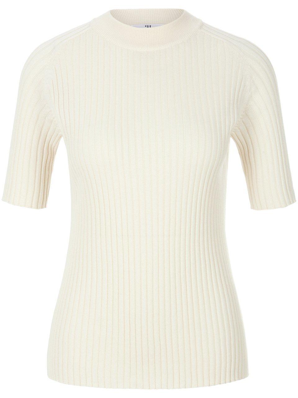 Rundhals-Pullover 1/2-Arm Peter Hahn weiss günstig online kaufen