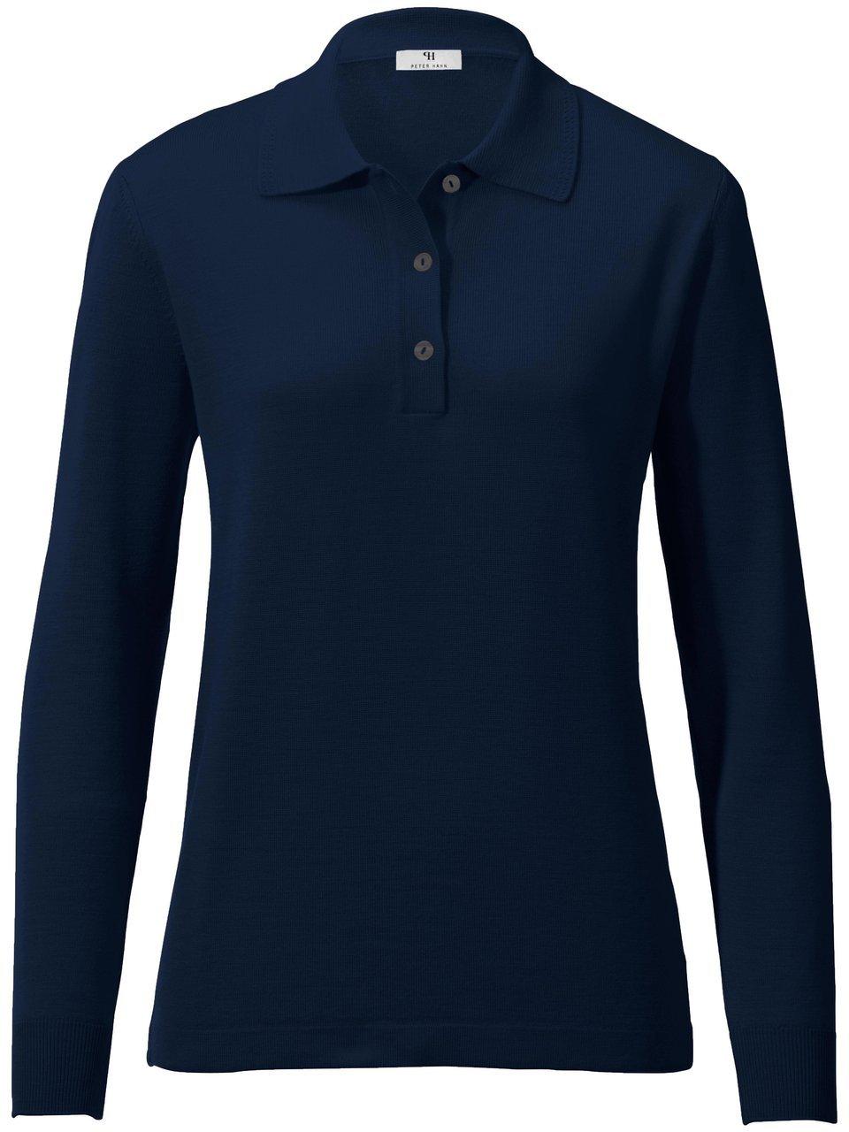 Pullover aus 100%Schurwolle Pure Tasmanian Wool Peter Hahn blau günstig online kaufen