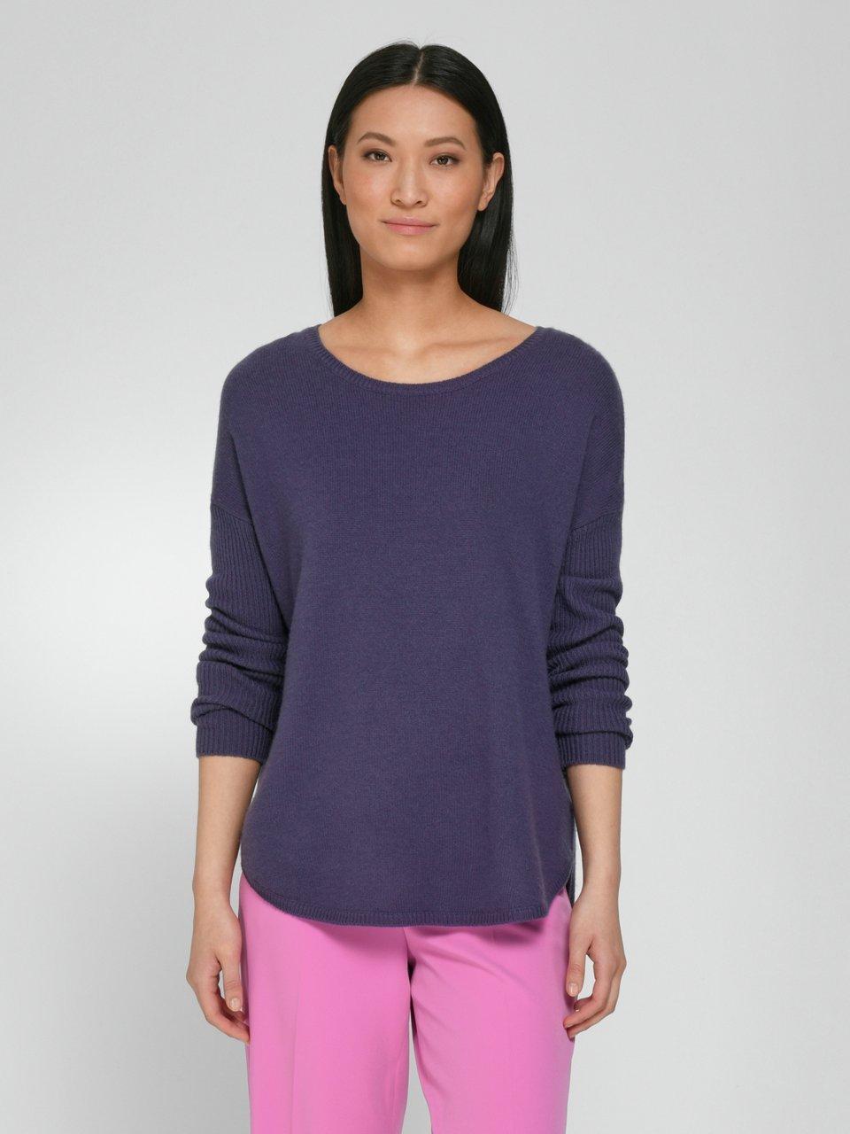 include - Rundhals-Pullover aus Schurwolle und Kaschmir