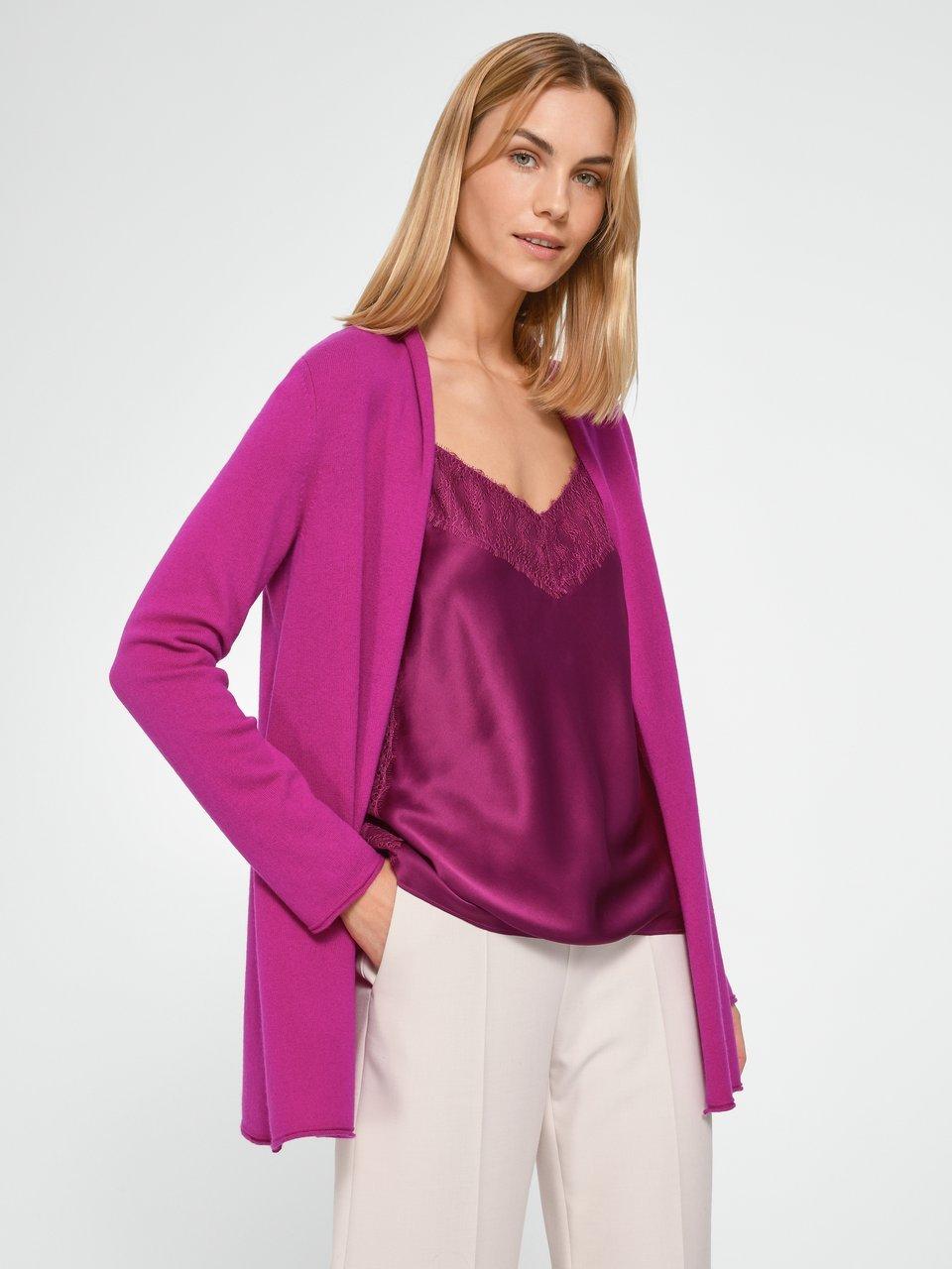 Peter Hahn - Strickjacke aus Schurwolle und Kaschmir
