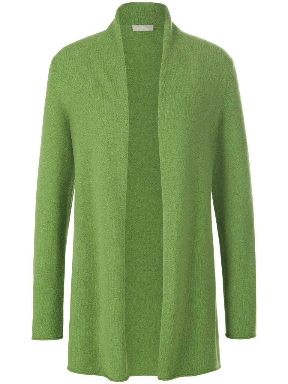 Strickjacke aus Schurwolle und Kaschmir include grün günstig online kaufen