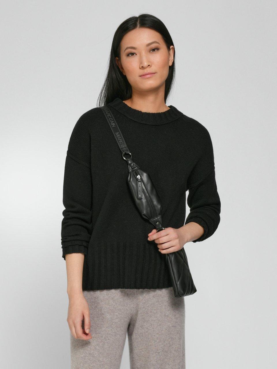 include - Rundhals-Pullover aus Schurwolle und Kaschmir