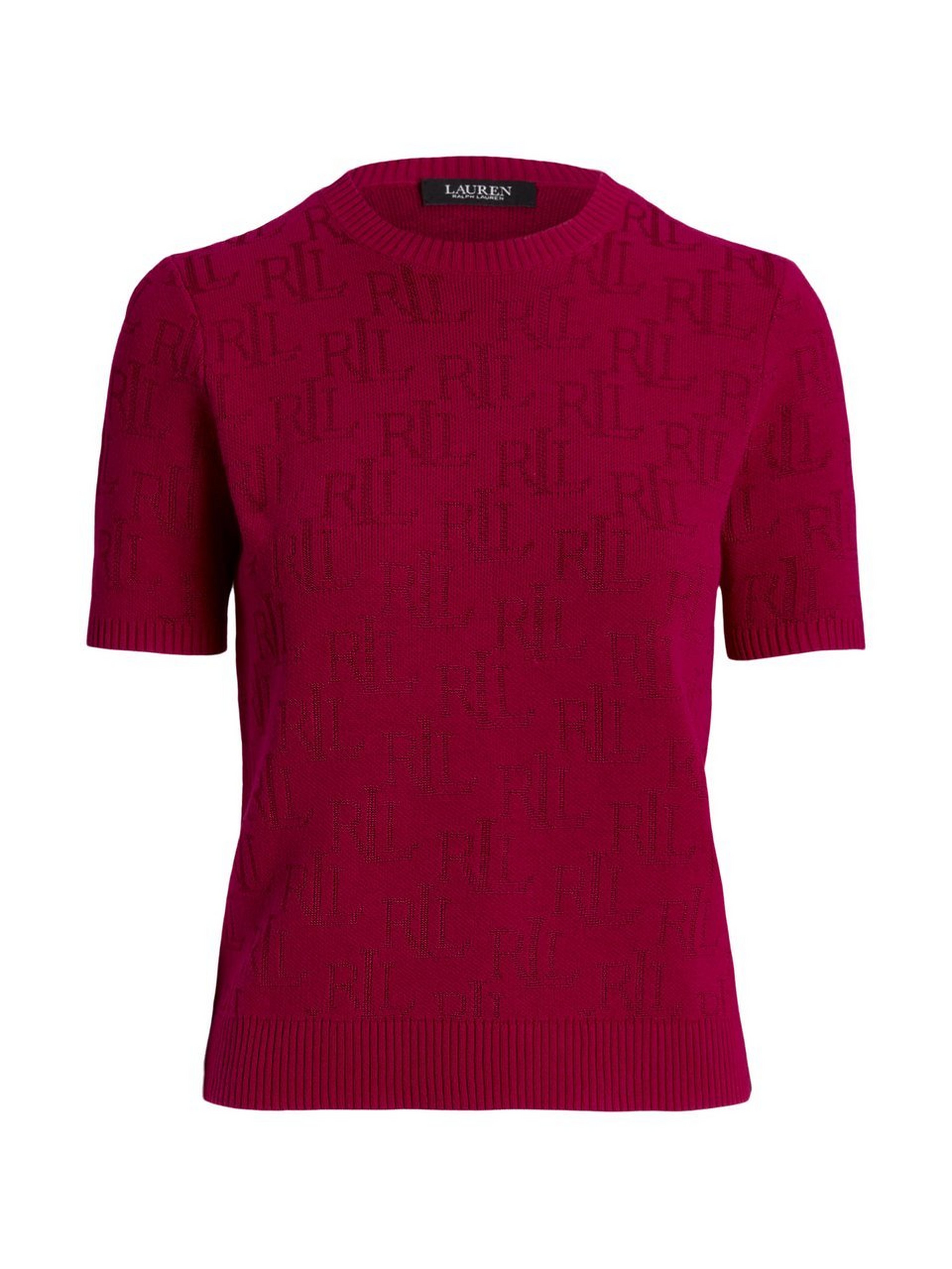 Shirt ronde hals Van Lauren Ralph Lauren pink